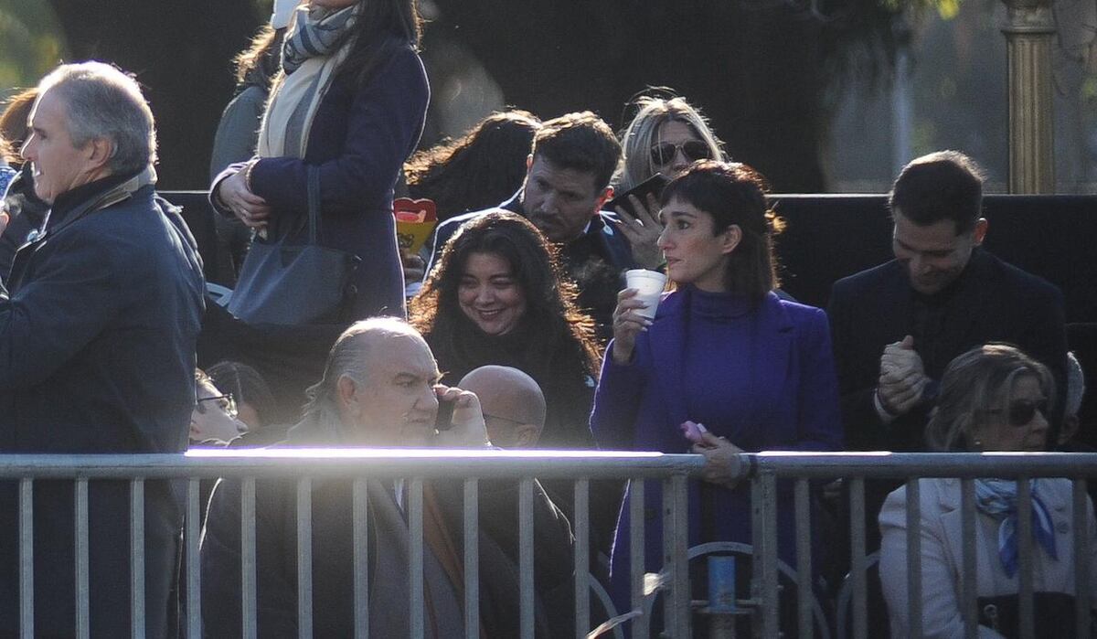 Desfile del 9 de Julio encabezado por el presidente Javier Milei. (Federico López Claro)