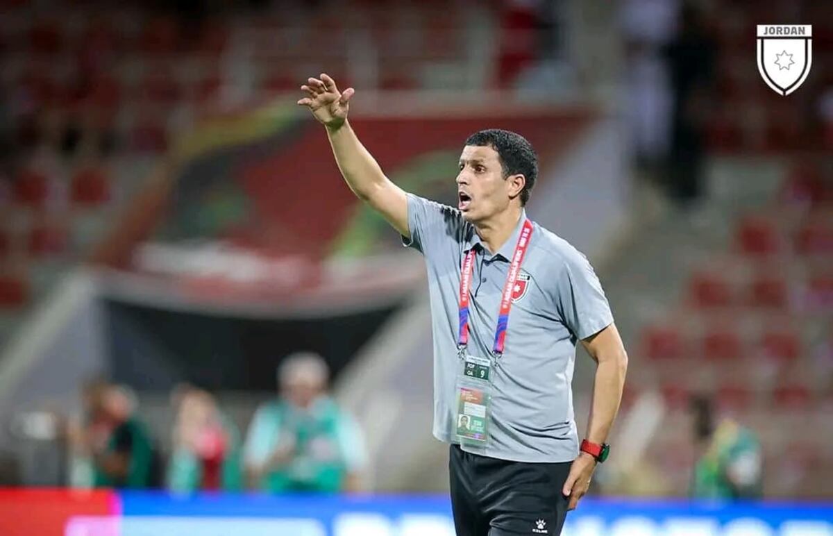 Jamal Sellami, el marroquí que logró el "milagro" de Jordania para el mundial.
