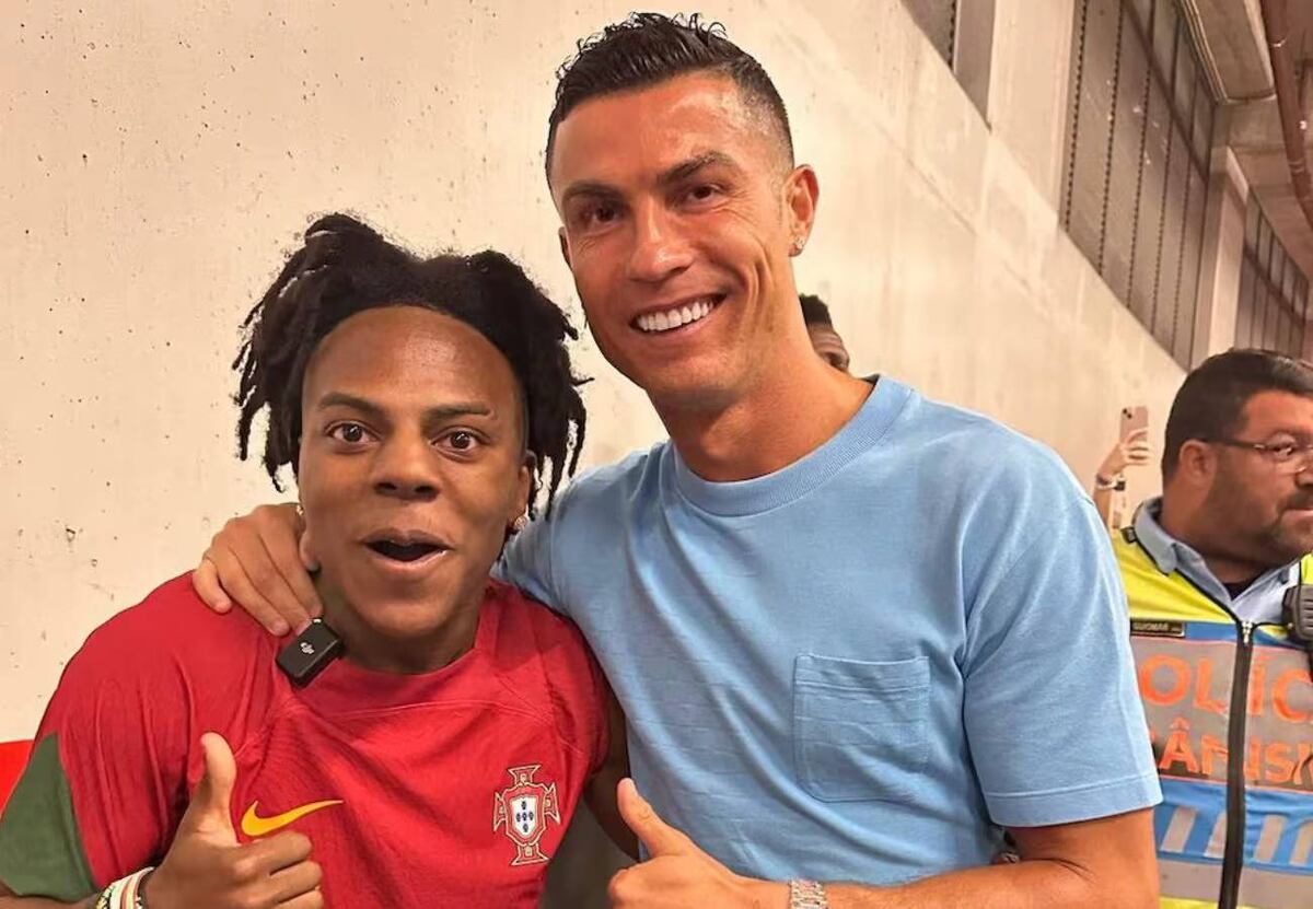 El streamer estadounidense es fanático de CR7.