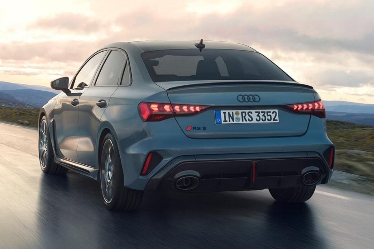 RS3 Sedán, en lo más alto de la gama.