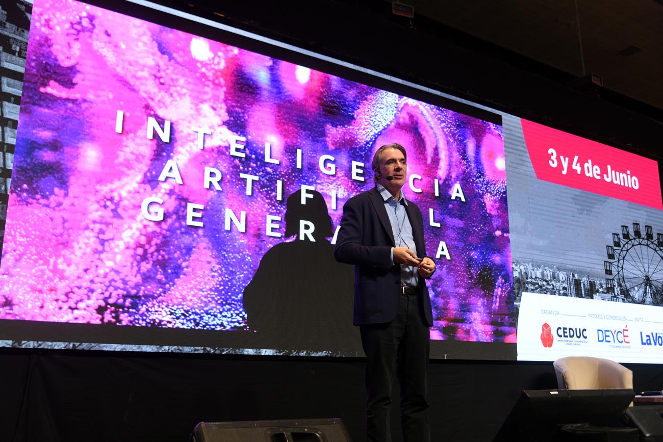 Sebastián Campanario en Proyectar Córdoba 2025 (Ramiro Pereyra/La Voz)