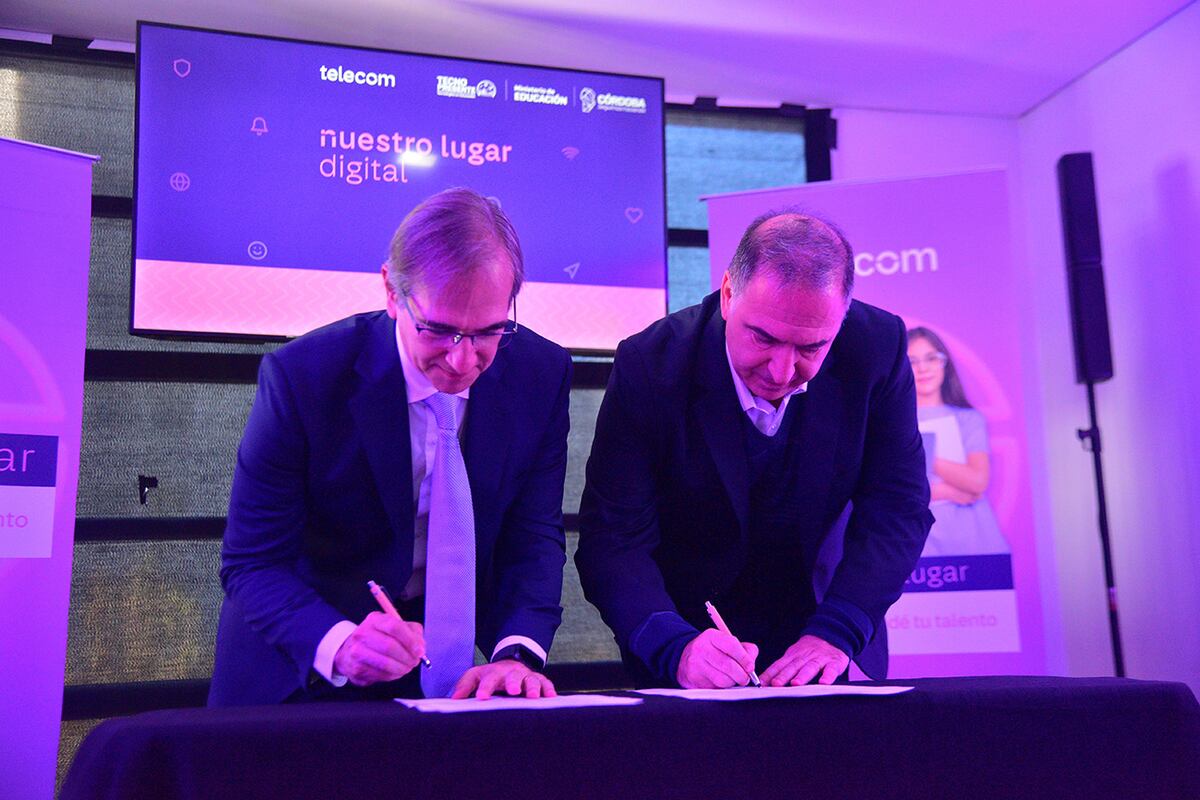"Nuestro Lugar Digital" espacio tecnológico inaugurado por Telecom. (Pedro Castillo/La Voz)