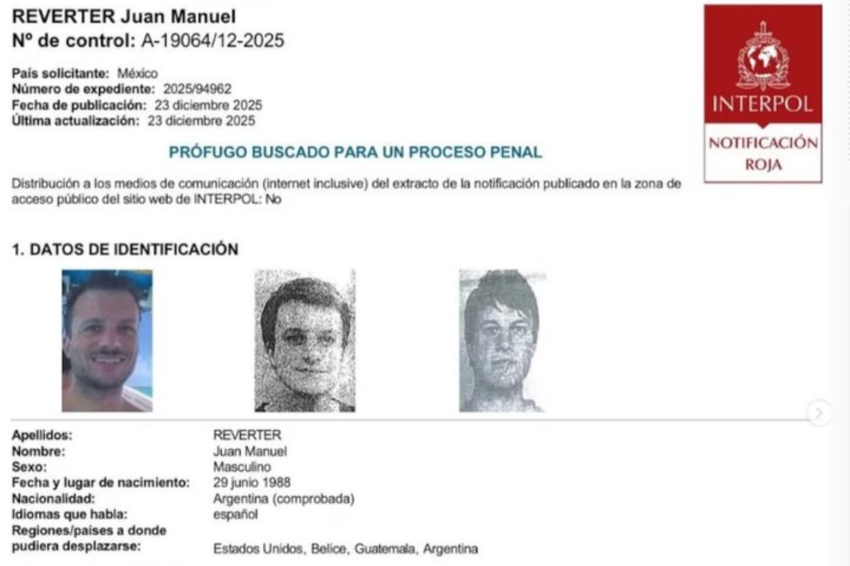 Femicidio de Agostina Jalabert: Interpol emitió alerta roja y ordenan la captura internacional de su expareja. (Gentileza)