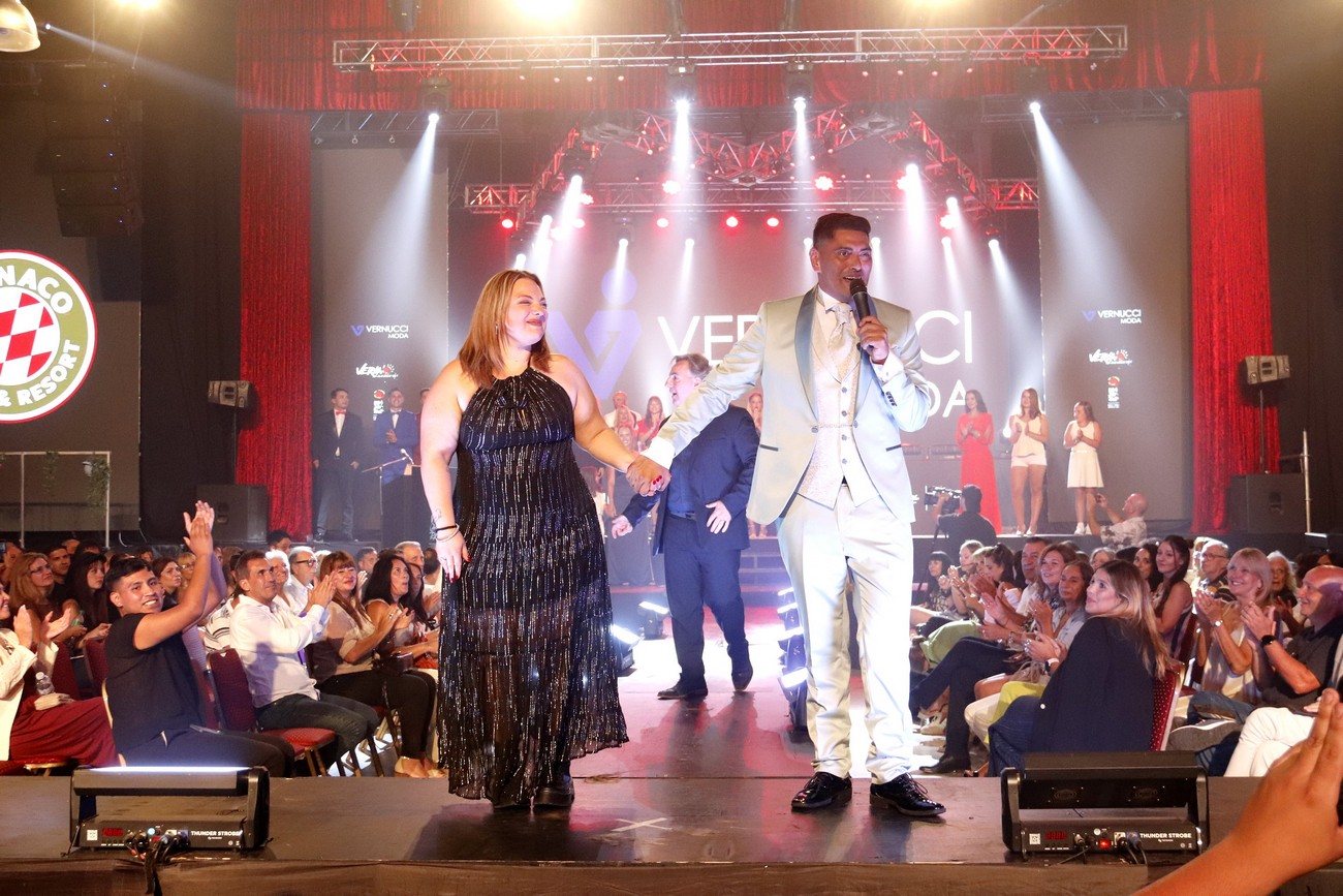 Desfile de Vernucci Moda en Espacio Mónaco en Carlos Paz.  (La Voz)