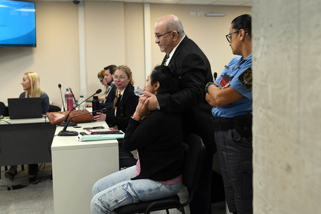 juicio por la muertes de bebes en el neonatal dia de alegatos del defensor de Brenda Agüero, Gustavo Nievas (Ramiro Pereyra/La Voz)