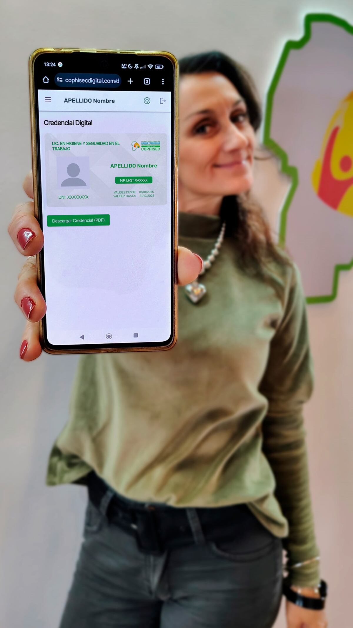 La nueva credencial digital permite simplificar y optimizar procesos administrativos.