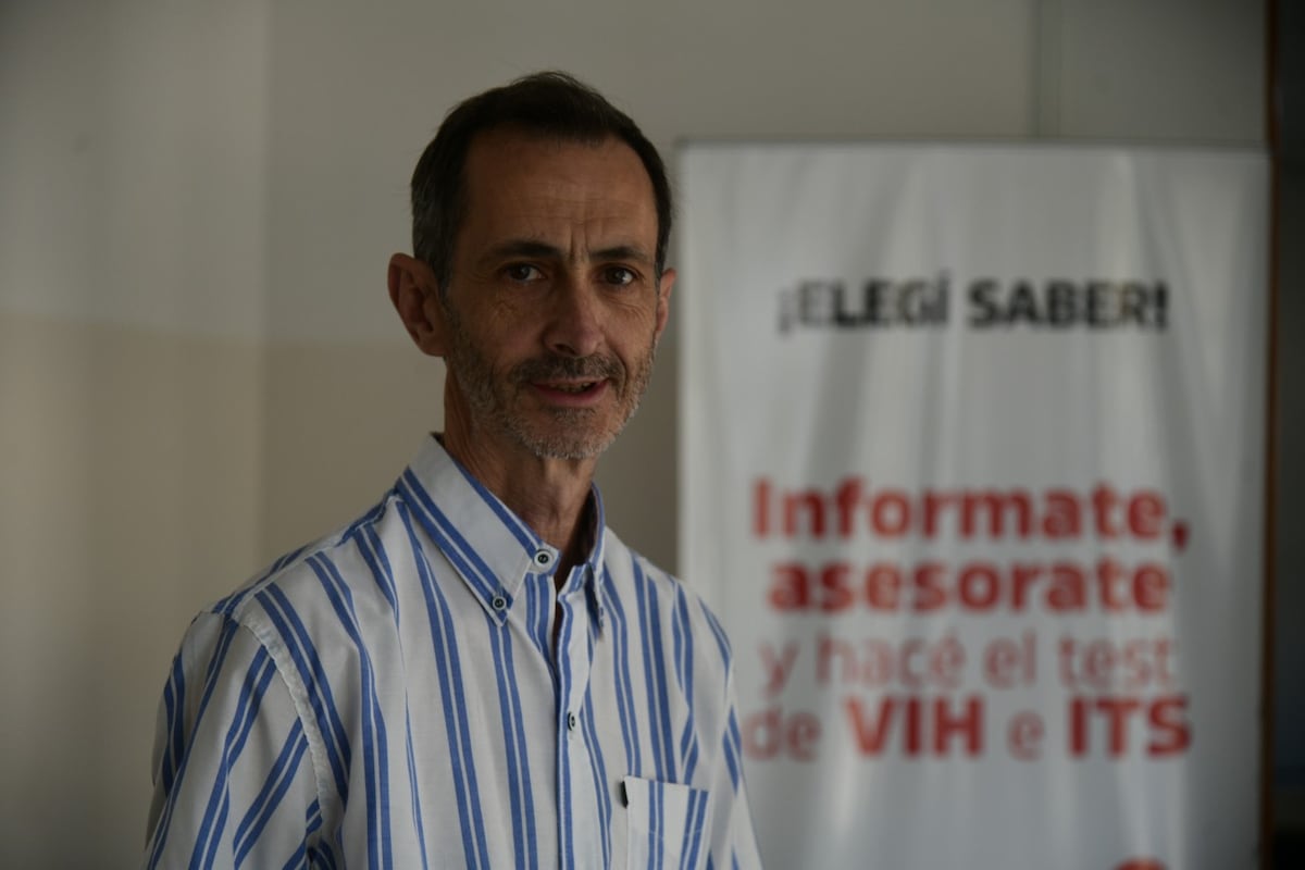 Diosnel Bouchet, jefe del programa de VIH en Córdoba. Ramiro Pereyra/ La Voz