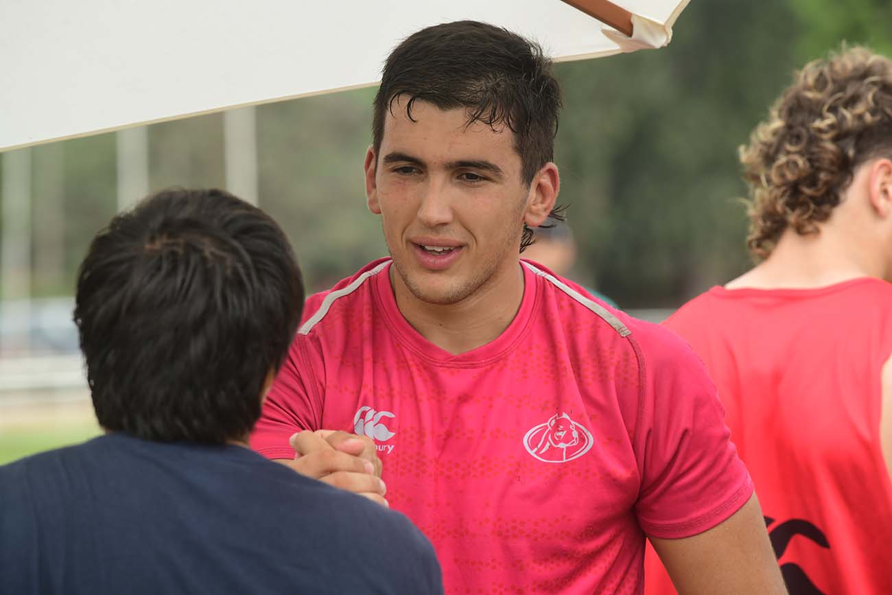 Efraín Elías Rugby.Entrenamiento de los Dogos en cancha del Jockey ( Ramiro Pereyra /La Voz)