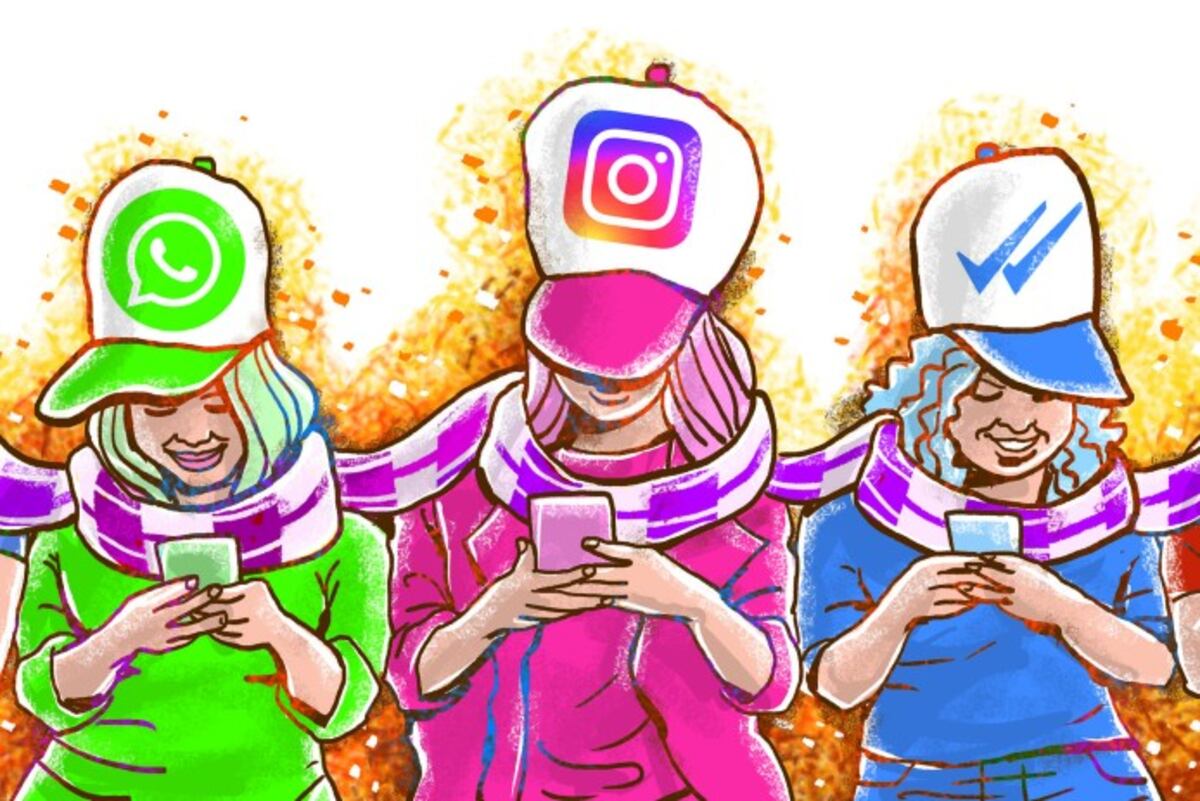 Estar conectados a redes cambió los vínculos en sociedad. (Ilustración de Chumbi)