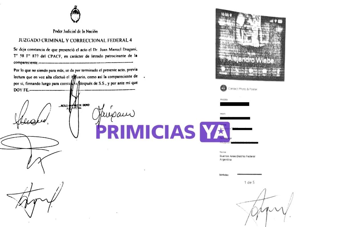 La denuncia de Canosa. (PrimiciasYa)