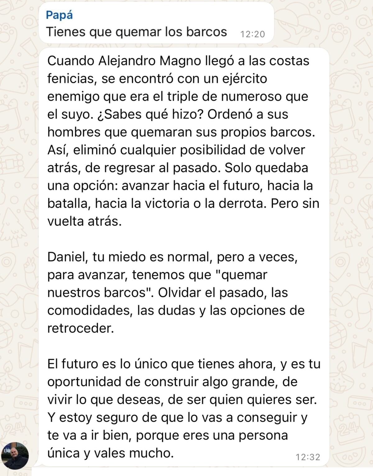 El chat.