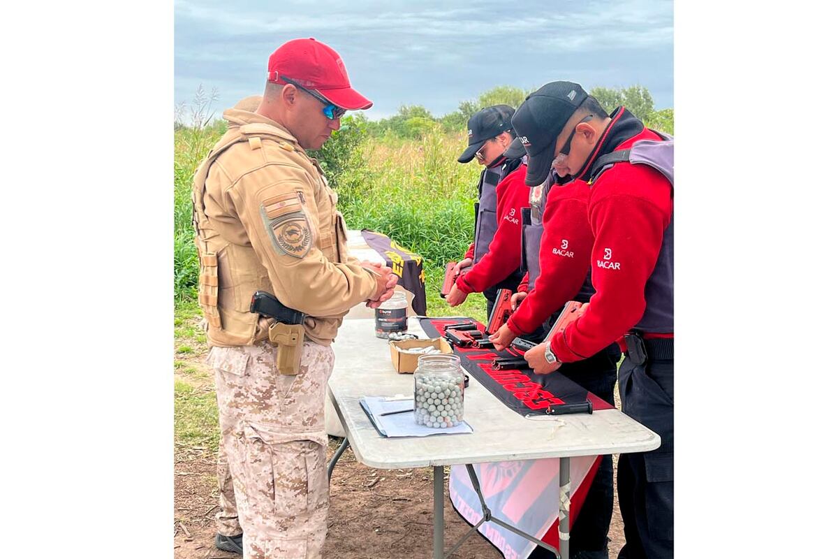 Bacar, la primera empresa de seguridad privada autorizada para usar armas no letales en Córdoba (Gentileza)