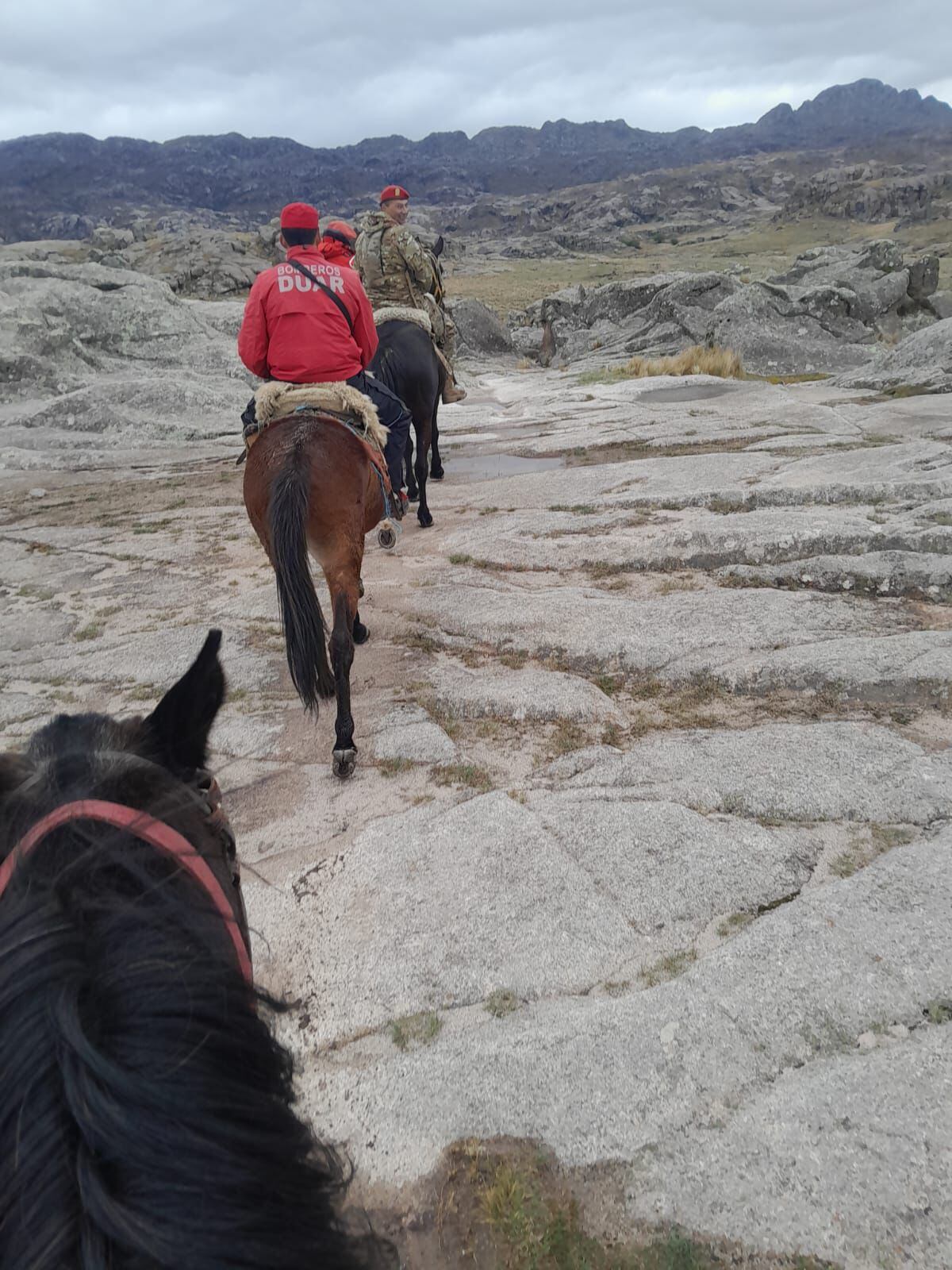 Operativo electoral en el Cerro Champaquí.