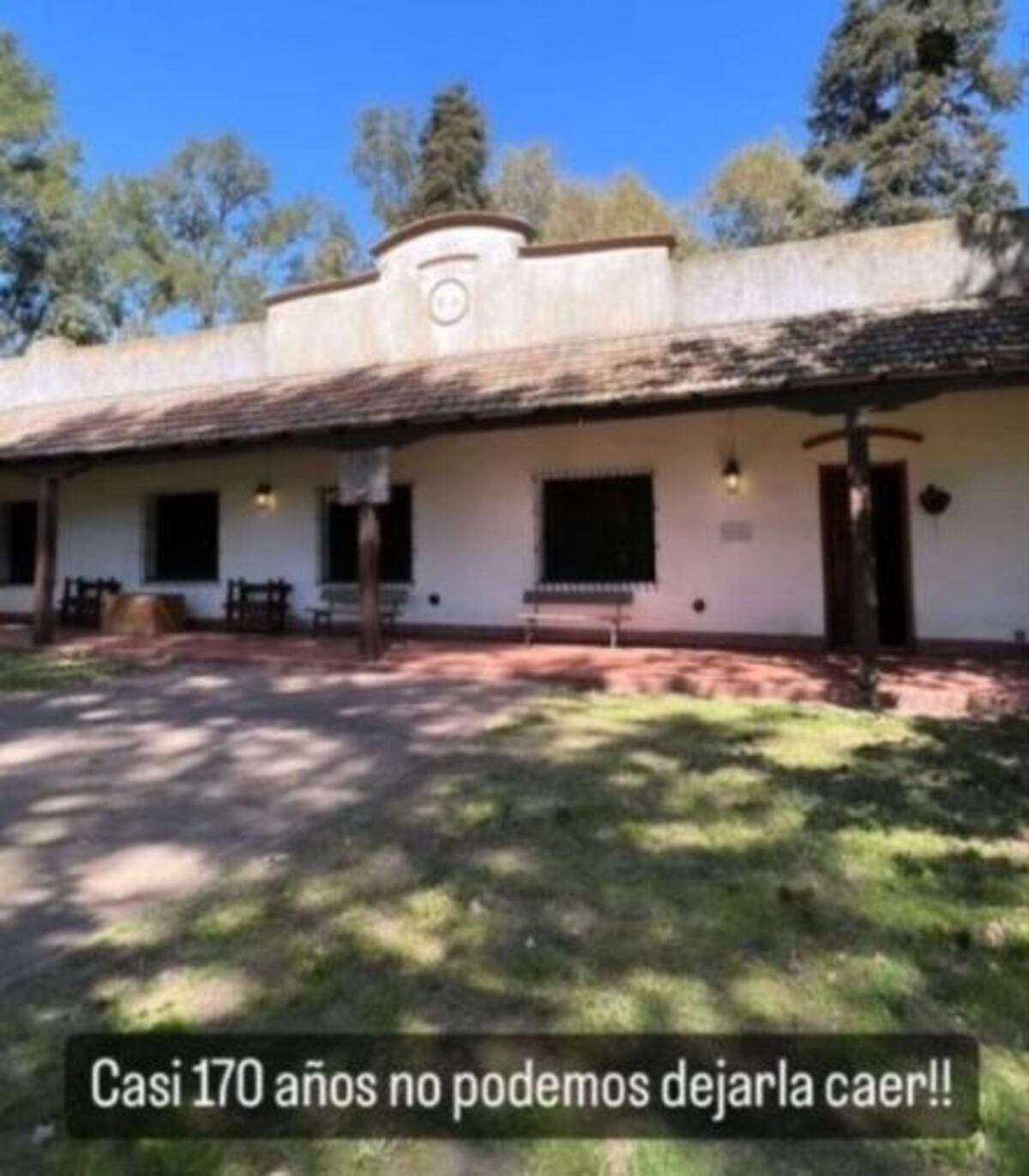 Jimena Monteverde mostró su casa de 1854: así es la histórica propiedad que recicla en 25 de Mayo.