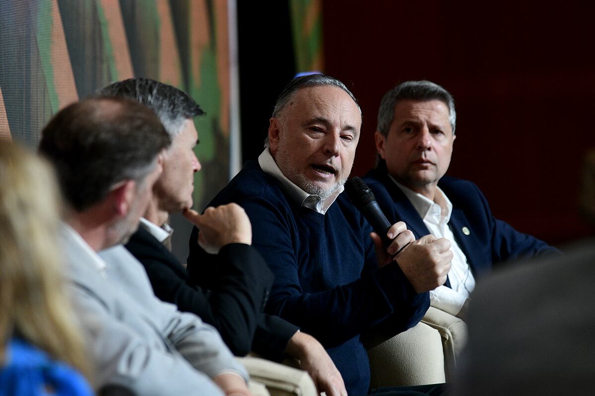 Expo Parques Industriales 2025. Foro de Intendentes. Los parques industriales y su impacto en el territorio. (Ramiro Pereyra / La Voz)
