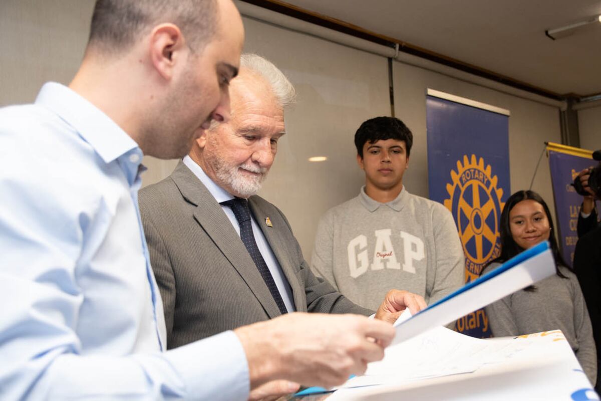 Córdoba Joven  y el Rotary Club en acciones conjuntas.
