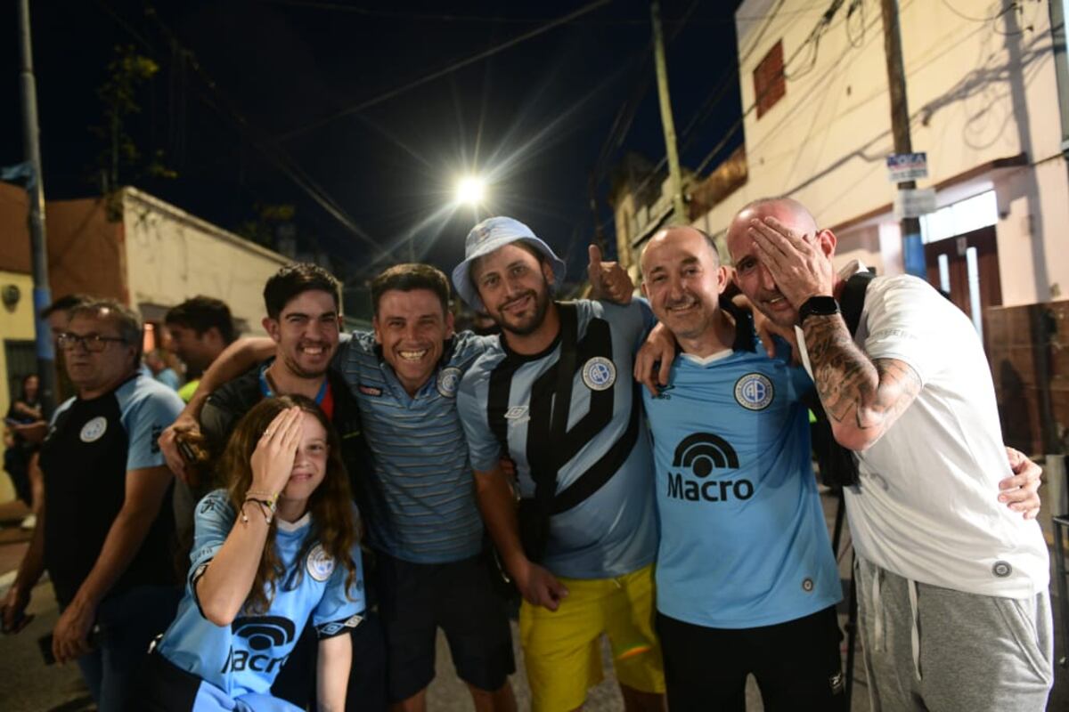 Cara 'e Cancha de Belgrano en la previa del partido con Tigre en Alberdi. (Javier Ferreyra / La Voz)