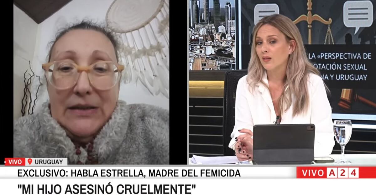 Habló Estrella, la madre de Pablo Laurta: "Mi hijo es un asesino".
