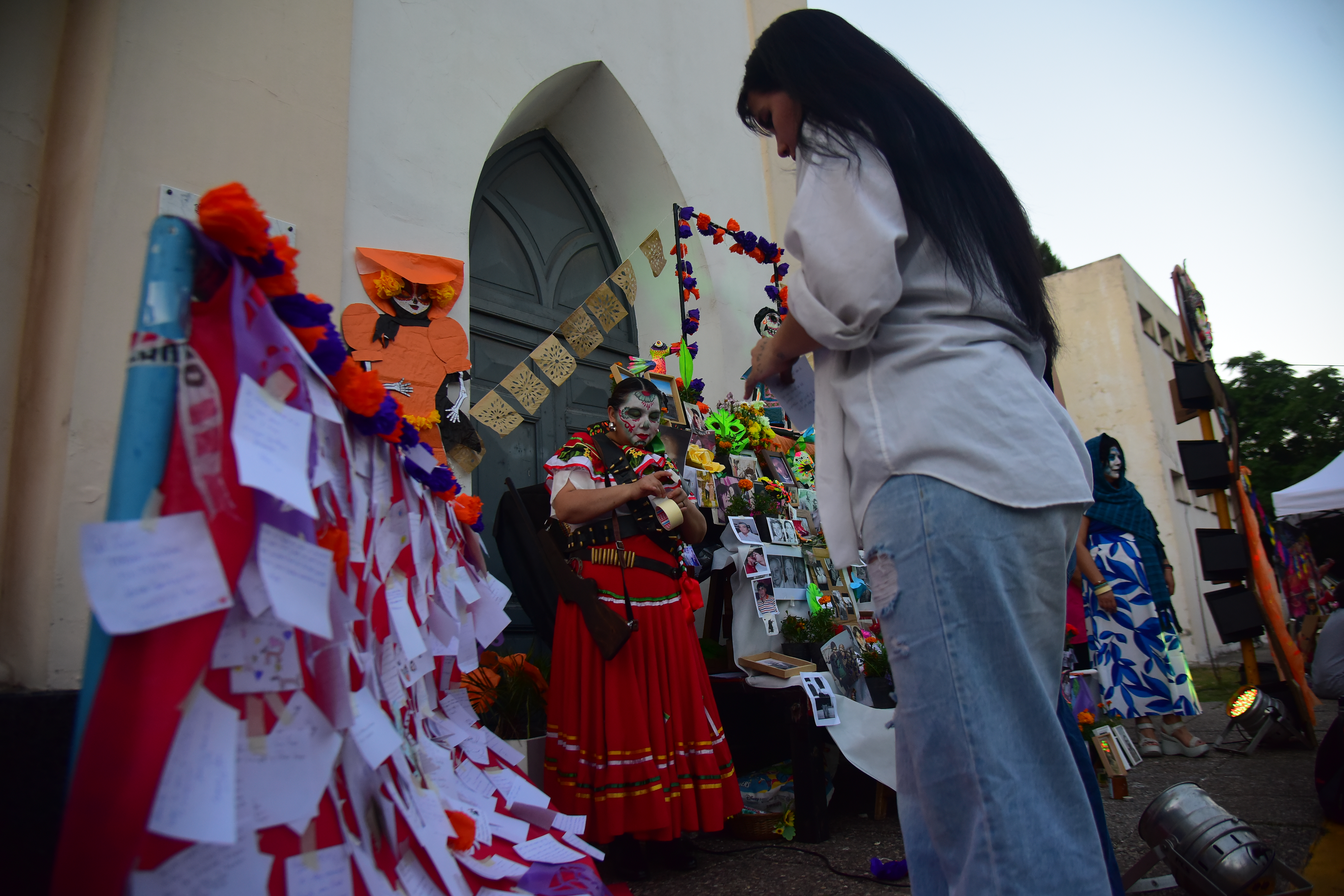 Festival del Día de los Muertos en el Cementerio San Jerónimo. (Javier Ferreyra / La Voz)