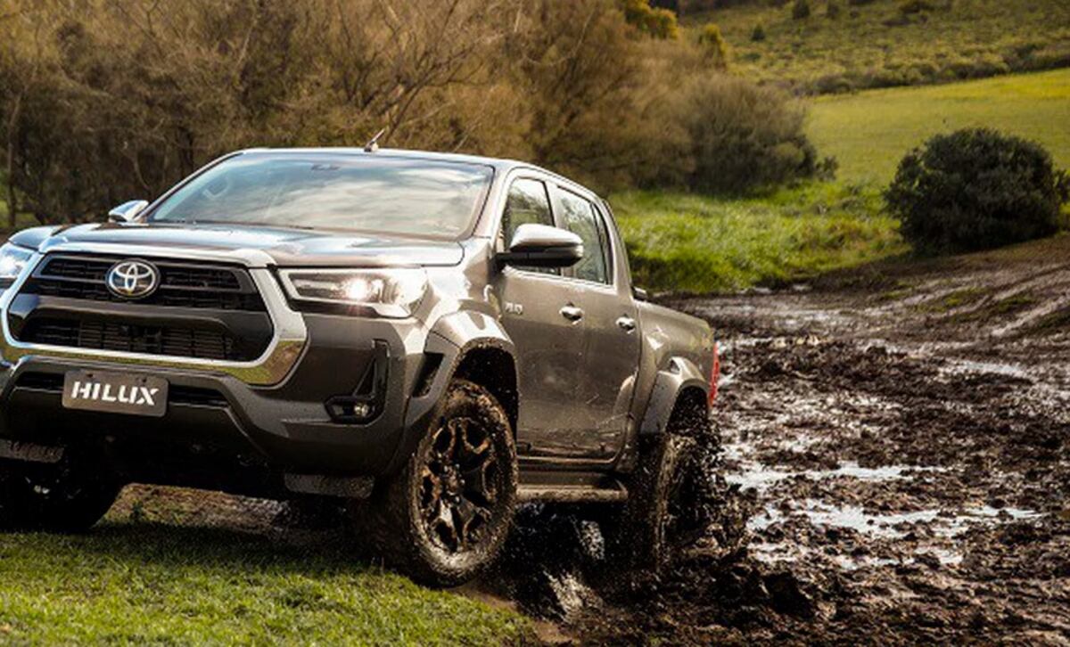 La pick-up más vendida sigue siendo la Hilux.