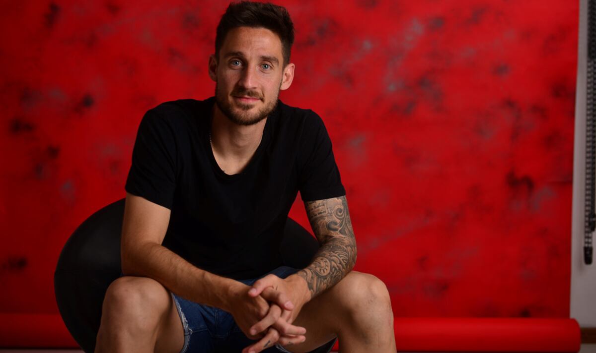 Mazzola disfruta de su presente en Instituto y se ilusiona con cerrar el año de la mejor manera (Foto: Nicolás Bravo).