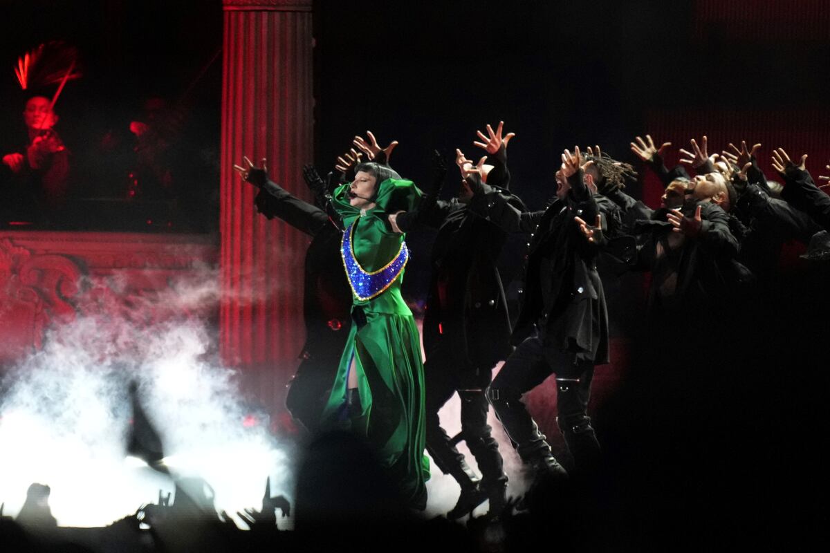 En fotos: el show gratuito de Lady Gaga en Copacabana, in Rio de Janeiro. 3 de mayo de 2025. (AP / Silvia Izquierdo)