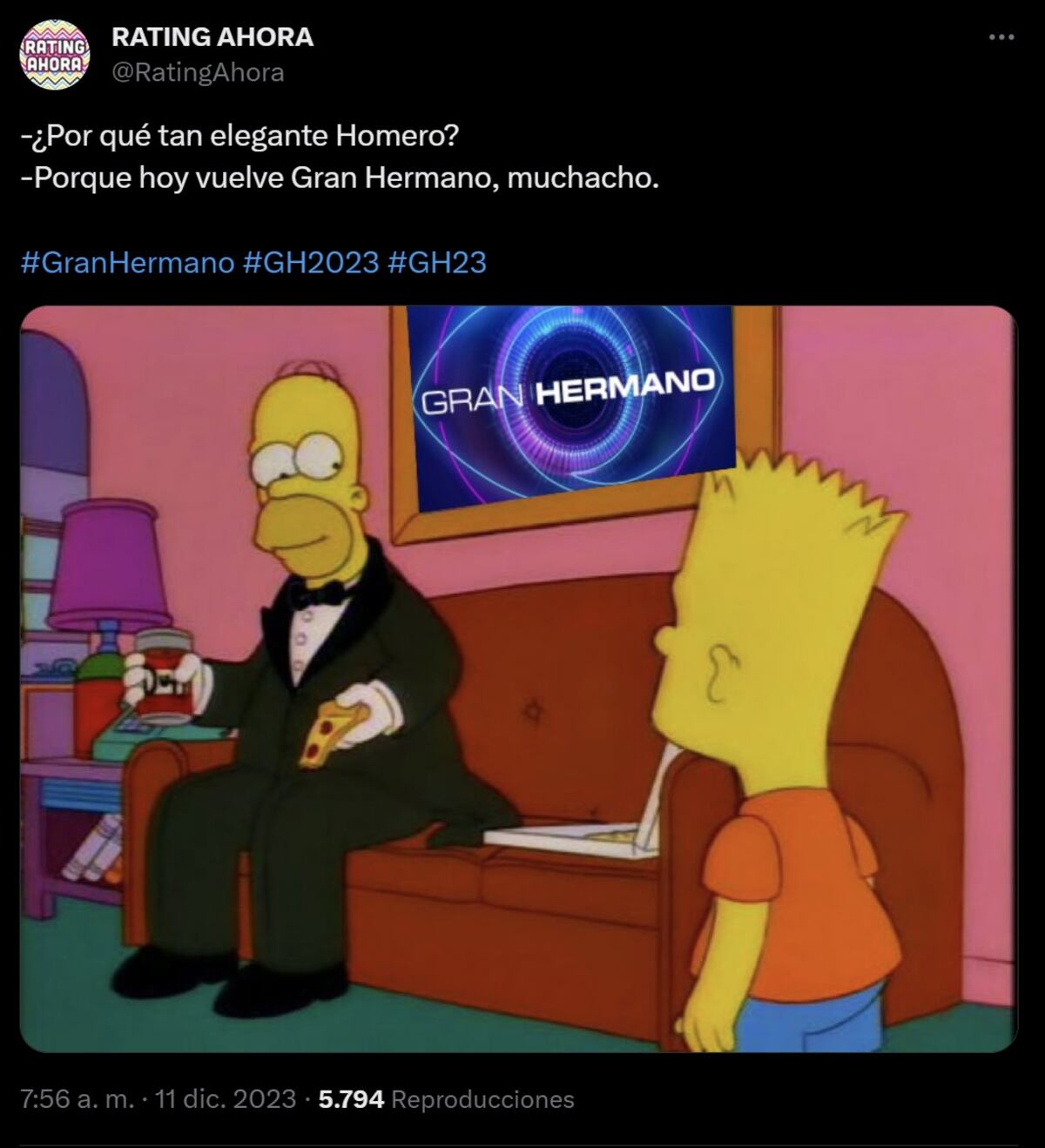 Volvieron los memes de Gran Hermano (Captura de pantalla)