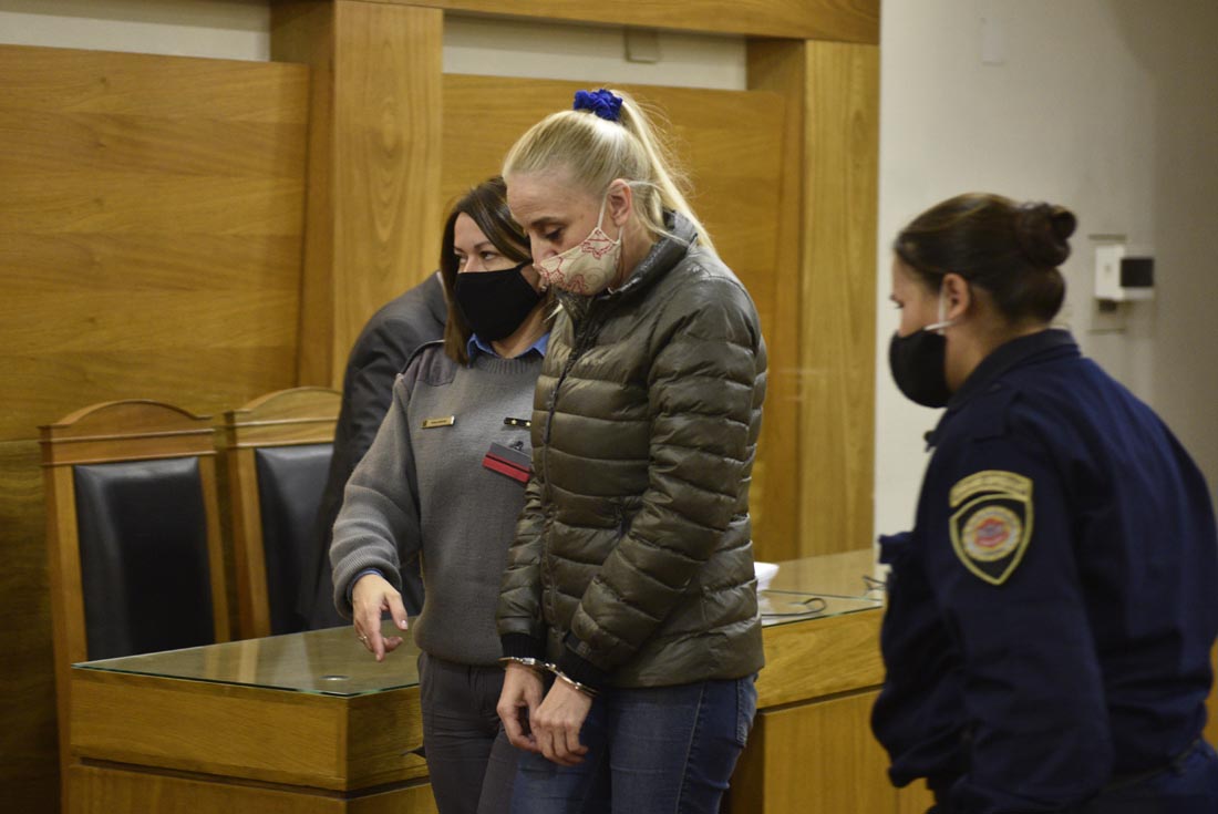 juicio contra Sandra Buffa acusada de matar a su esposo en Carlos Paz en Cámara 3 del Crimen Tribunales 2 foto Ramiro Pereyra