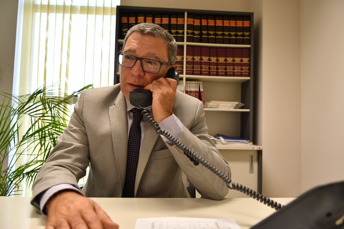 Javier Di Santo, fiscal en los triobunales de Río Cuarto (Tomy Fragueiro)