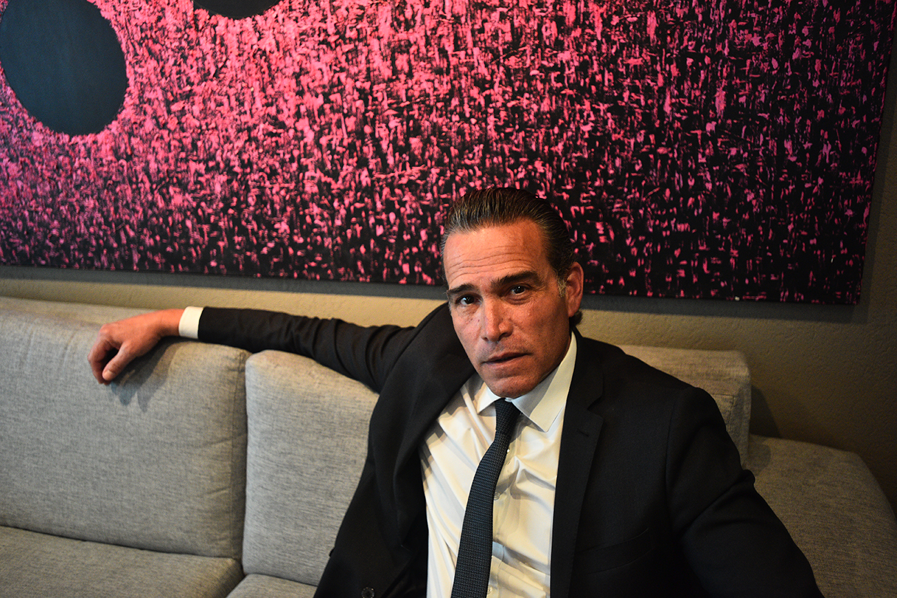 Erik Debarre vivió en el hotel durante los primeros días del aislamiento por la pandemia. (Pedro Castillo)
