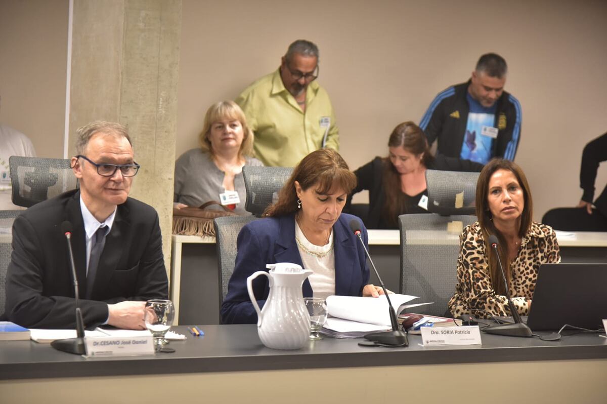 La vocal Patricia Soria preside el juicio, junto a sus pares de la Cámara Séptima José Daniel Cesano y Laura Huberman conforman el tribunal técnico.
Foto: Ramiro Pereyra / La Voz