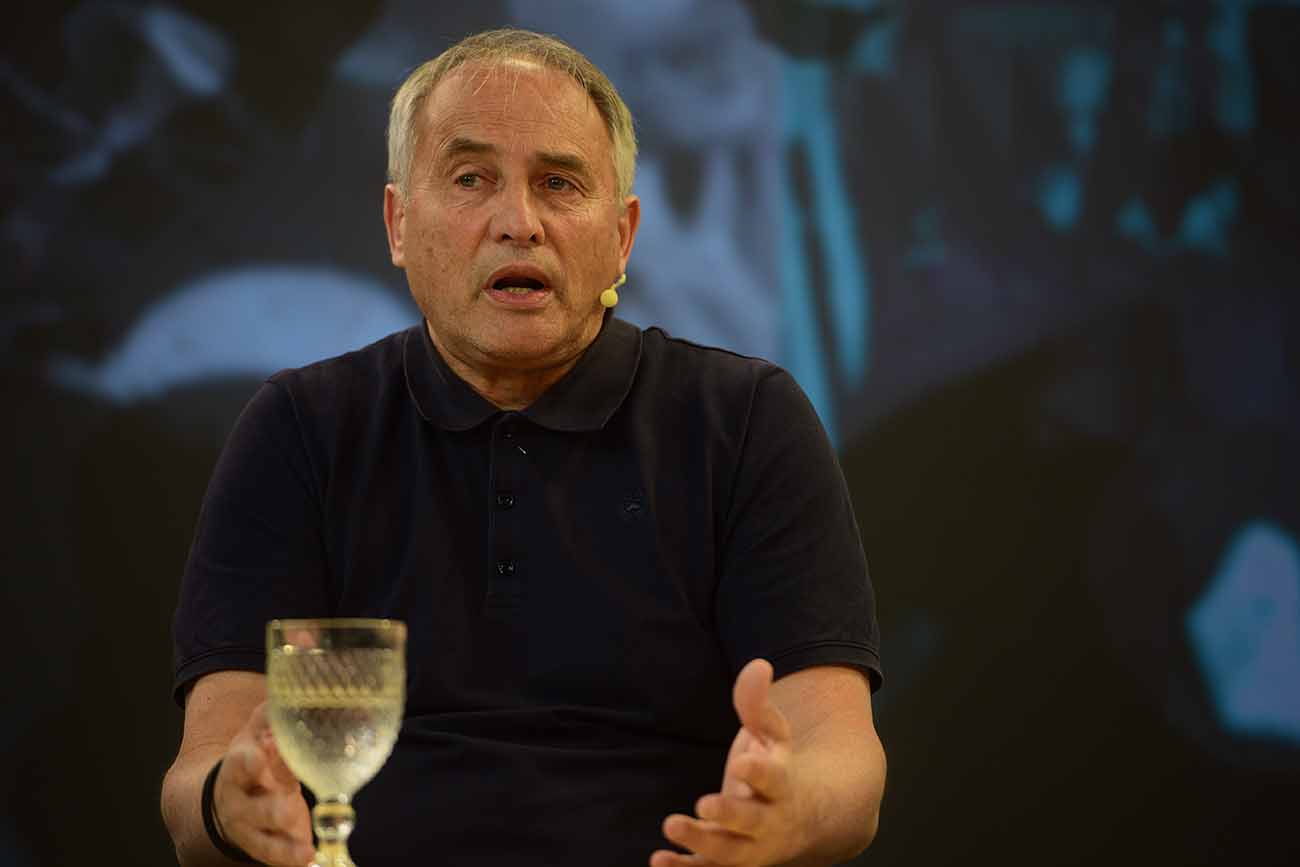 Héctor Baldassi. Voz y voto de La Voz. (José Gabriel Hernández / La Voz)
