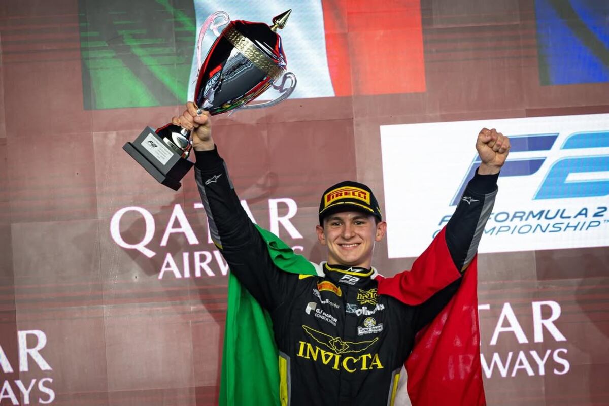 McLaren apuesta fuerte: suma a Leonardo Fornaroli y podría hacerlo debutar en la Fórmula 1 en Abu Dhabi. (Instagram Leonardo Fornaroli).