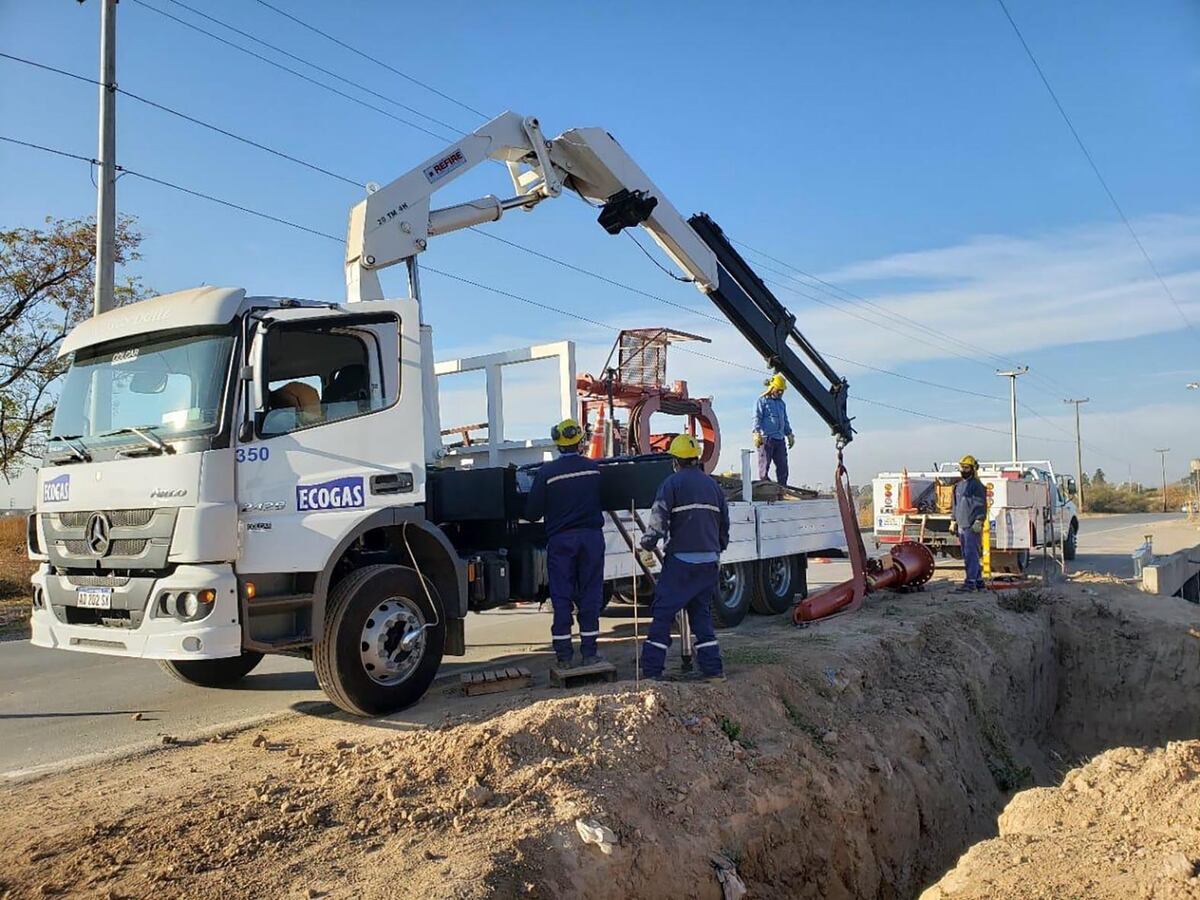La extensión y la modernización de la red de gas acompañan el crecimiento de parques industriales y de zonas productivas de Córdoba.