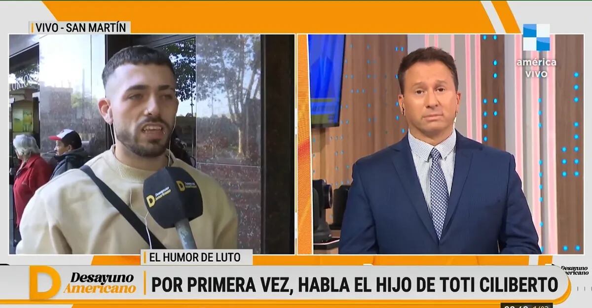 Gerónimo habló en América sobre su papá. (Captura)