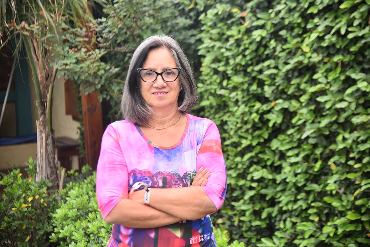 Laura Cantore, especialista en abuso sexual infantil y en violencia economica. Foto Pedro Castillo