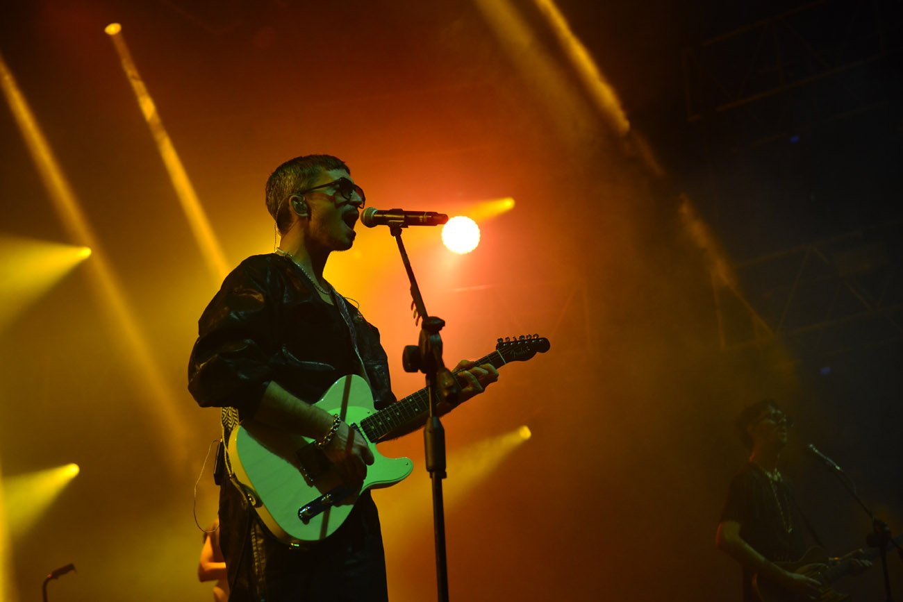 Emanuel Horvilleur en el Festival Satélite en la Plaza de la Música. (Nicolás Bravo / La Voz)