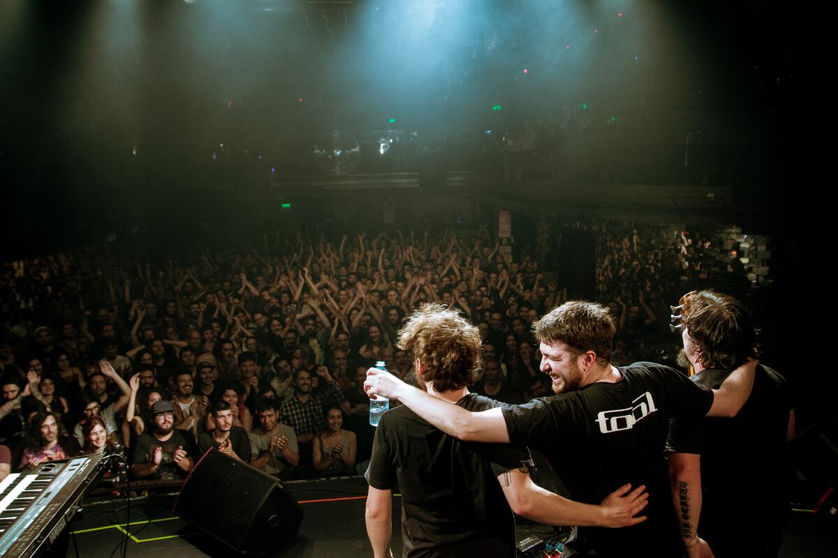 Sur Oculto 2022: de regreso y con nueva formación. Aquí luego de su reciente show en Niceto Club, Buenos Aires. (Prensa Sur Oculto/Julieta Hernández).