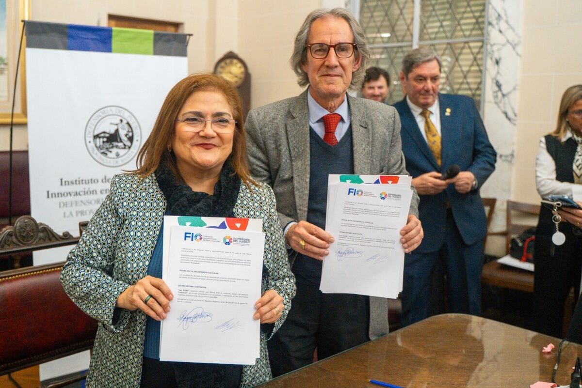 Carlos Galoppo junto a Raquel Caballero de Guevara.