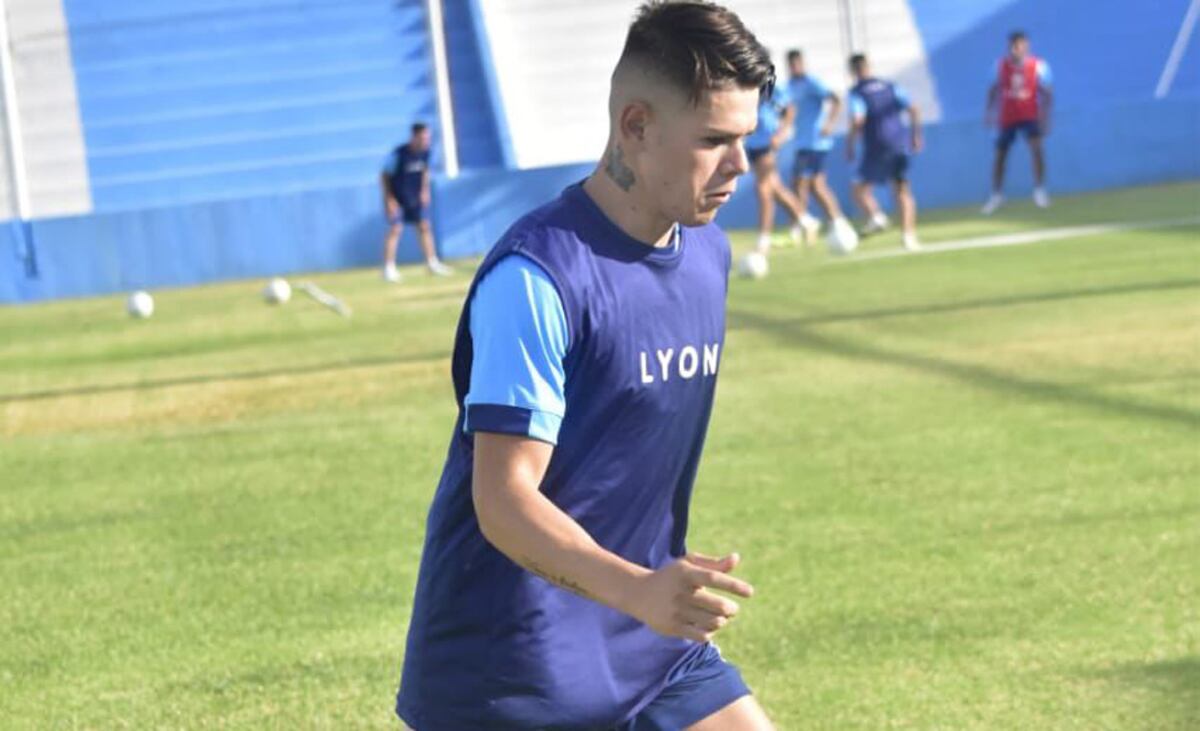García, otro de los jugadores del plantel pasado que se entrena en Racing (Foto: Prensa CAR).