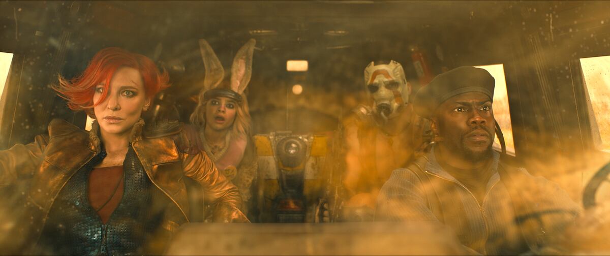 Para Cate Blanchett, "Borderlands" no se regodea en la violencia . (Lionsgate)