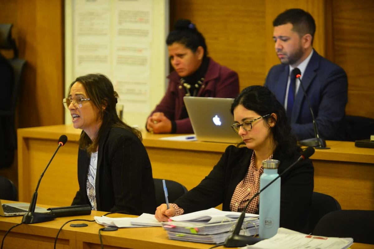 Juzgan a Hugo Albarracín por matar a Agustina Serenari en un asalto ocurrido en barrio Argüello Lourdes en 2022. (Nicolas Bravo/ La Voz)