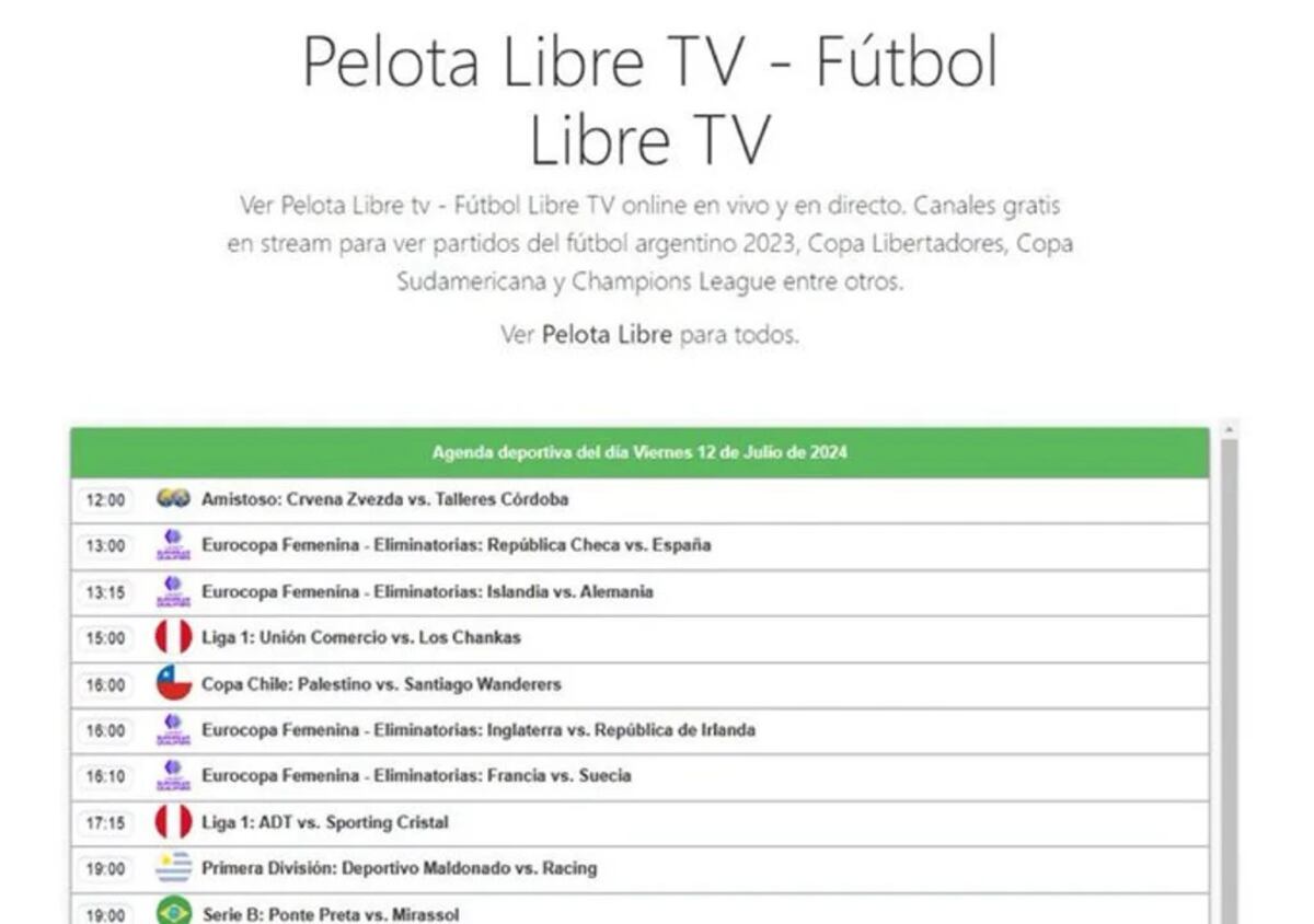 Pelota Libre. (Captura)