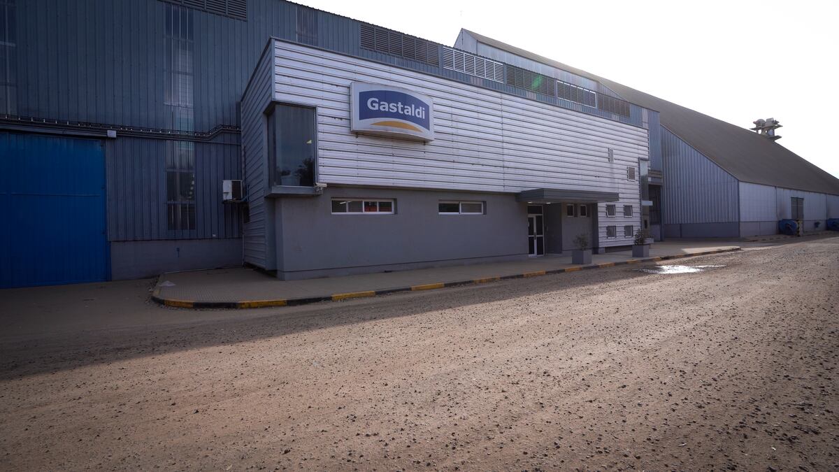 Planta Industrial de maní Gastaldi Hnos en General Deheza, Córdoba. (Gentileza)