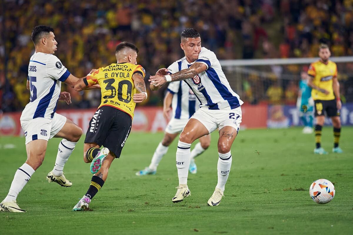 Talleres empató 2-2 con Barcelona de Guayaquil por la segunda fecha de la Copa Libertadores. (Prensa Talleres)
