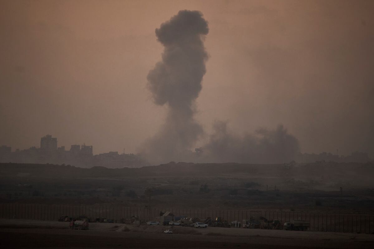 Israel inició la ofensiva terrestre en Gaza. (AP)
