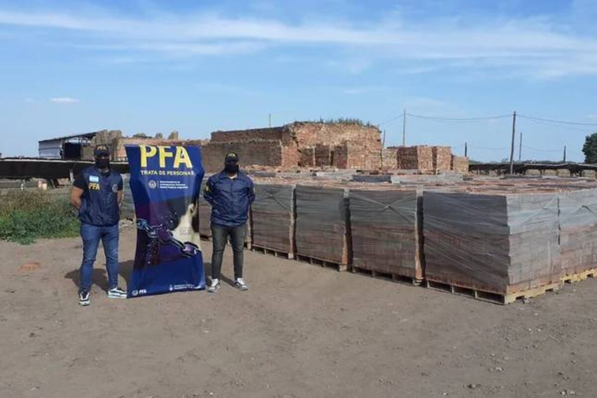 La ladrillera en la que eran explotadas las 14 personas.