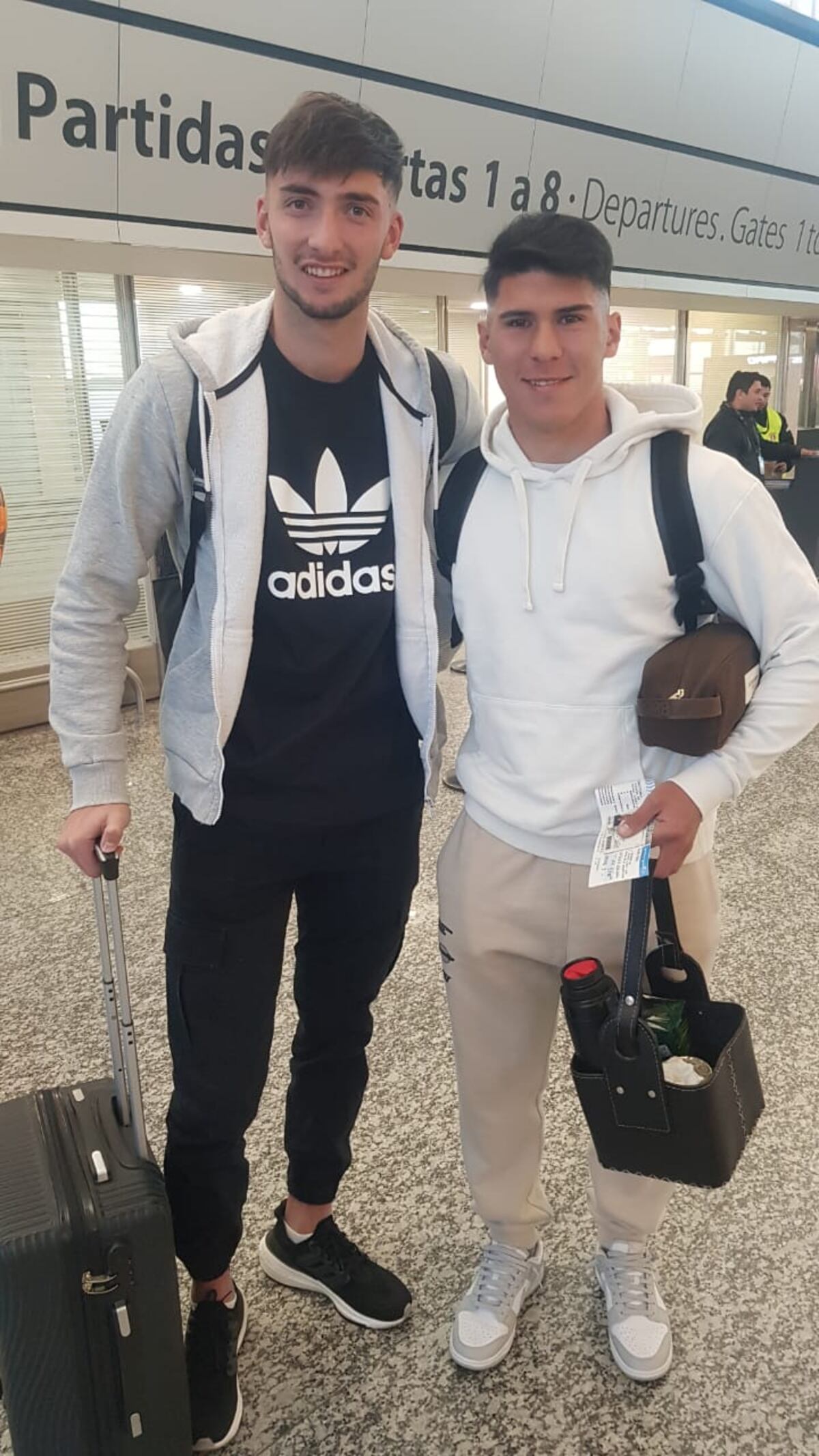 Olmos y Barbi, juveniles de Talleres.