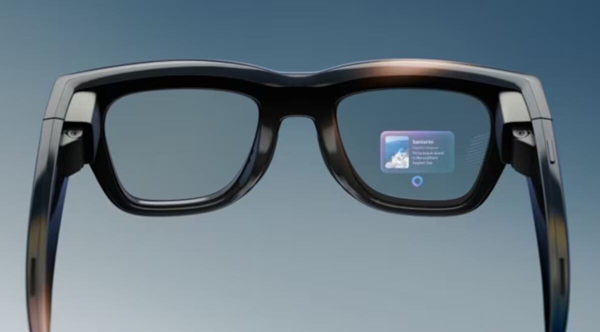 Meta presentó estos lentes inteligentes como la gran innovación.