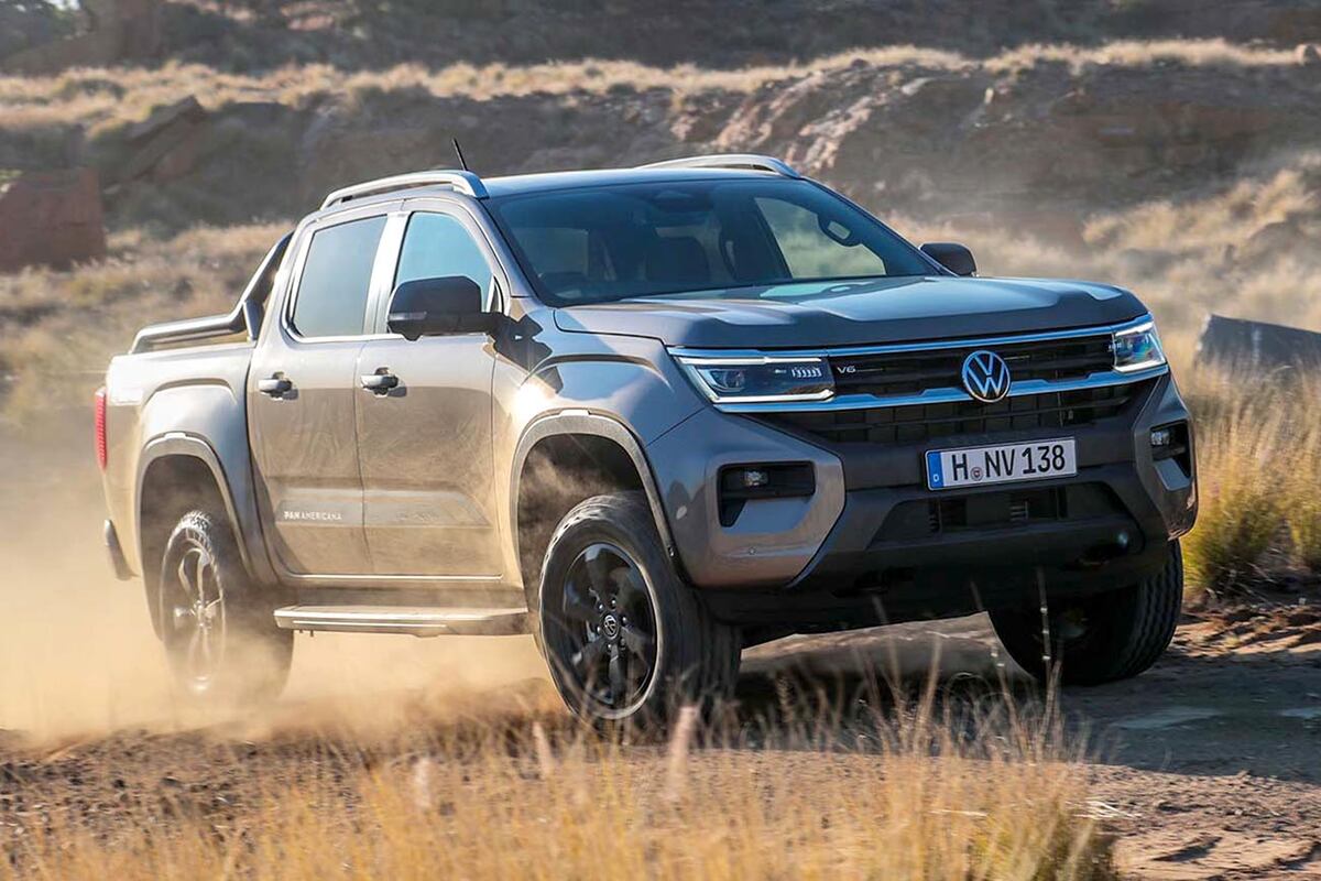 La tercera generación de la Amarok presenta cambios importantes en su frontal.